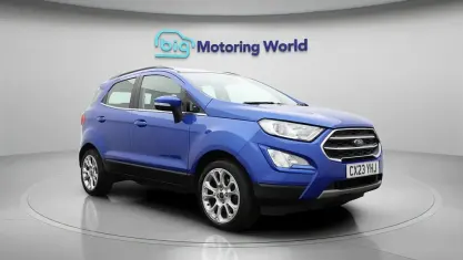 Used Ford Ecosport Titanium 125 HP (91 kW) 2022 Blue SUV