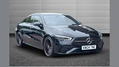 Black Used 2024 Mercedes CLA220 AMG Line Premium Plus Sedan | £33,950 (Fair price)