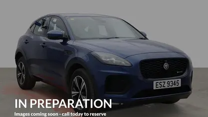 Used Jaguar E-Pace R-Dynamic 163 HP (119 kW) 2021 Blue SUV