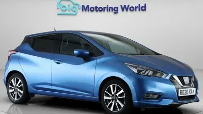 Used Nissan Micra S 101 HP (74 kW) 2020 Blue Hatchback