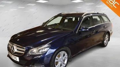 Blue Used 2015 Mercedes E220 SE Estate | £7,790 (Fair price)