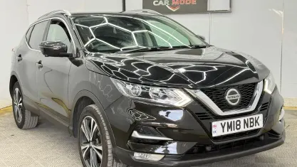 Used Nissan Qashqai N-Connecta 110 HP (80 kW) 2018 Black SUV