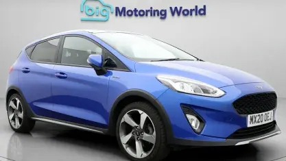 Used Ford Fiesta Active X 101 HP (74 kW) 2019 Blue Hatchback