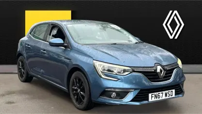 Begagnad Renault Mégane Expression+ 131 HK (96 kW) 2017 Blå Halvkombi
