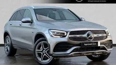 Silver Used 2021 Mercedes GLC300e AMG line SUV | £28,999 (Fair price)
