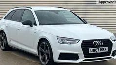 White Used 2018 Audi A4 Black Edition Estate | £17,240 (Fair price)