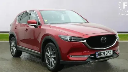 Usado Mazda CX-5 Inclusive 165 HP (121 kW) 2021 Vermelho SUV