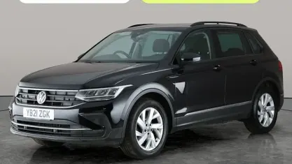 Used VW Tiguan Life 131 HP (96 kW) 2021 Black SUV
