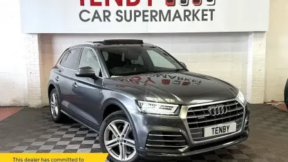 Used Audi Q5 S-Line 190 HP (139 kW) 2019 Grey SUV