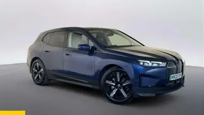 Used BMW iX Sport Line 239 kW (326 HP) 2022 Blue SUV
