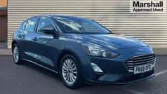 Blue Used 2019 Ford Focus Titanium Hatchback | £10,450 (Fair price)