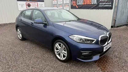 Used BMW 116 Sport Line 116 HP (85 kW) 2019 Blue Hatchback