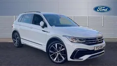 White Used 2021 VW Tiguan R-line SUV | £24,989 (Fair price)