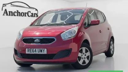 Used Kia Venga 90 HP (66 kW) 2014 Red Hatchback