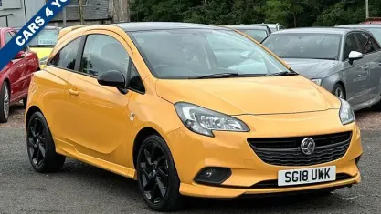 Used Vauxhall Corsa Edition 75 HP (55 kW) 2018 Orange Hatchback