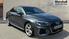 Grey Used 2022 Audi A3 S-Line Sedan | £19,824 (Fair price)