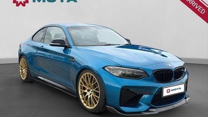 Begagnad BMW M2 Comfort Edition 370 HK (272 kW) 2017 Blå Sportkupé