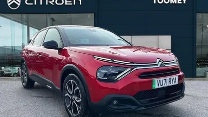 Used Citroën e-C4 Shine 100 kW (136 HP) 2021 Red Hatchback