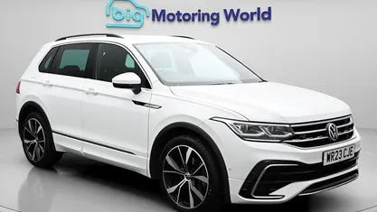 Used VW Tiguan R-line 150 HP (110 kW) 2023 White SUV
