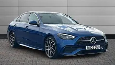 Blue Used 2022 Mercedes C300e AMG Line Premium Plus Sedan | £34,850 (Fair price)