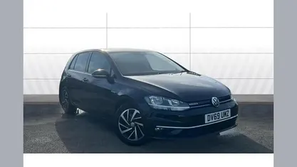 Used VW Golf VII Match 131 HP (96 kW) 2019 Black Hatchback