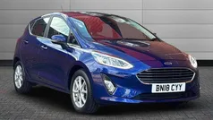 Blue Used 2018 Ford Fiesta Zetec Hatchback | £6,995 (Fair price)
