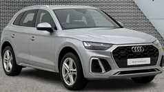 Floret silver metallic Used 2021 Audi Q5 S-Line SUV | £30,445 (Fair price)