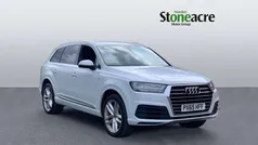 White Used 2015 Audi Q7 S-Line SUV | £22,500 (Fair price)