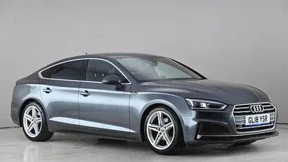 Used Audi A5 Sportback S-Line 190 HP (139 kW) 2018 Grey Hatchback