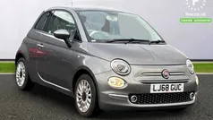 Grey Used 2018 Fiat 500 Lounge Hatchback | £8,999 (Fair price)