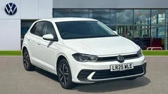 Pure white New 2025 VW Polo Match Hatchback | £19,632 (Fair price)