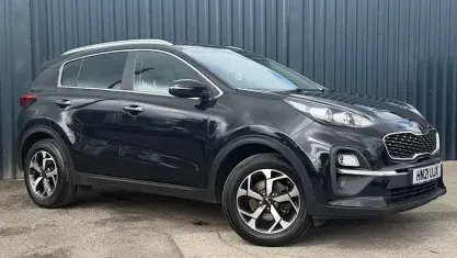 Used Kia Sportage 132 HP (97 kW) 2021 Black SUV