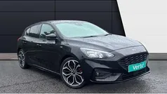 Black Used 2018 Ford Focus ST-Line X Hatchback | £10,272 (Fair price)
