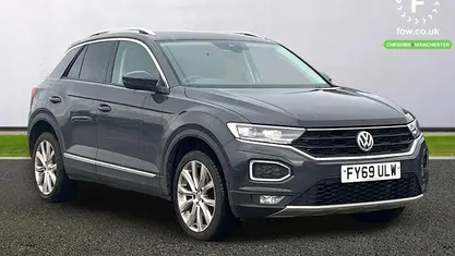 Used VW T-Roc SEL 150 HP (110 kW) 2019 Grey SUV