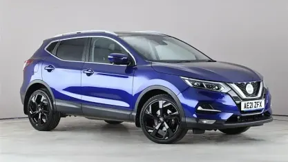 Usado Nissan Qashqai N-Motion 158 CV (116 kW) 2021 Azul SUV