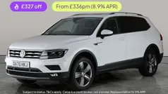 White Used 2020 VW Tiguan Allspace SEL SUV | £21,961 (Fair price)