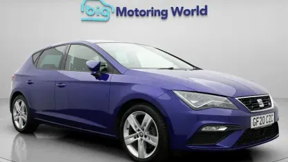 Used Seat Leon FR 131 HP (96 kW) 2020 Blue Hatchback