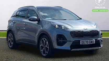 Used Kia Sportage GT-Line S 136 HP (100 kW) 2021 Silver SUV