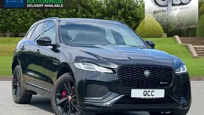 Used Jaguar F-Pace R-Dynamic 204 HP (150 kW) 2022 Santorini black SUV