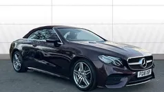 Red Used 2018 Mercedes E220 AMG line Cabriolet | £21,228 (Good price)