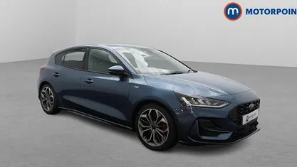 Blue Used 2023 Ford Focus ST-Line X Hatchback | £15,949 (Fair price)