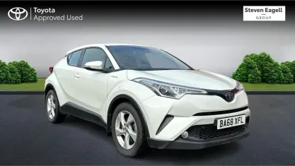 Used Toyota C-HR 122 HP (89 kW) 2019 White SUV
