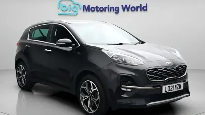 Used Kia Sportage GT-Line 177 HP (130 kW) 2021 Black SUV