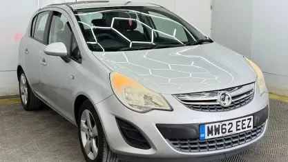 Used Vauxhall Corsa S 86 HP (63 kW) 2012 Silver Hatchback