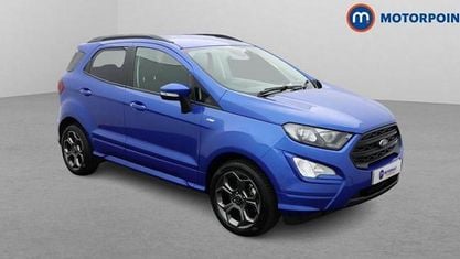 Begagnad Ford Ecosport ST-Line 125 HK (91 kW) 2022 Blå SUV