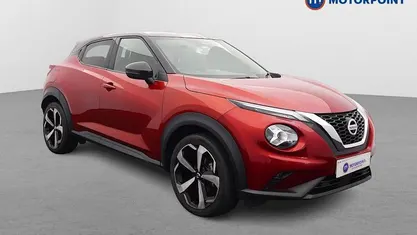 Red Used 2020 Nissan Juke Tekna SUV | £12,649 (Fair price)