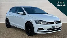 White Used 2018 VW Polo SE Hatchback | £9,182 (Fair price)