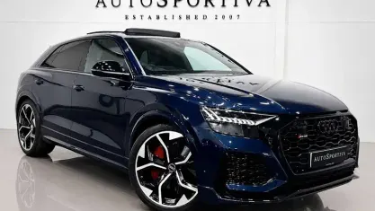 Used Audi Q8 Basis 600 HP (441 kW) 2023 Blue SUV