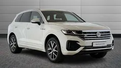 White Used 2019 VW Touareg R-line SUV | £29,990 (Fair price)