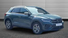 Petrol blue Used 2025 VW T-Roc R-line SUV | £29,490 (Fair price)